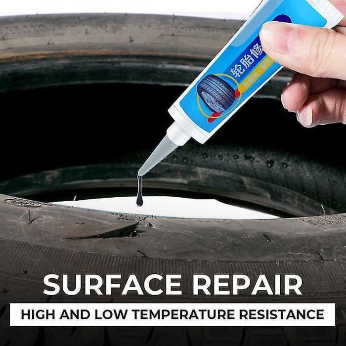 Caoutchouc Réparation de pneu Colle Réparation Fissures de pneu Léger Facile Opération Portable Adhésif Solide Pour Haute Qualité