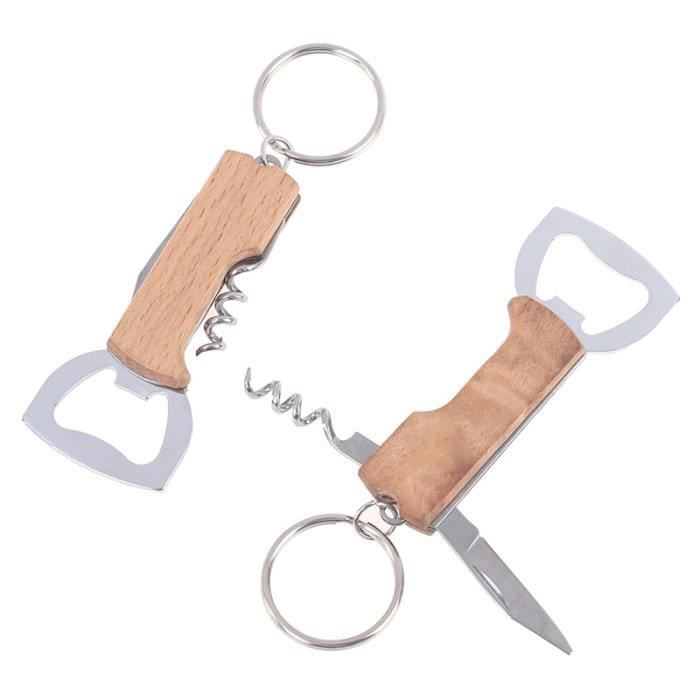 Porte-clés Ouvre-bouteille Licorne - Métal Coloré - Dimensions 3x1 Pouces - Neuf Sans étiquette