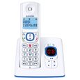 Téléphone sans fil avec répondeur Alcatel F530 - Bleu - Mains libres, répertoire 50 contacts, autonomie 480 min-1