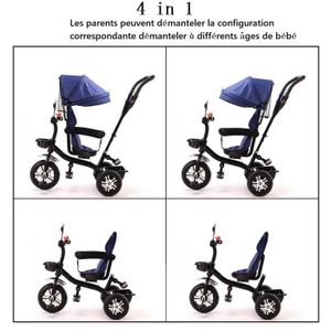 Chipolino Tricycle Jazz - Tricycle - Avec barre de poussée - Rotatif à
