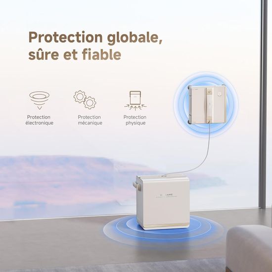 Kit De Serpillère Pour Robot De Nettoyage De Fenêtre Dreame