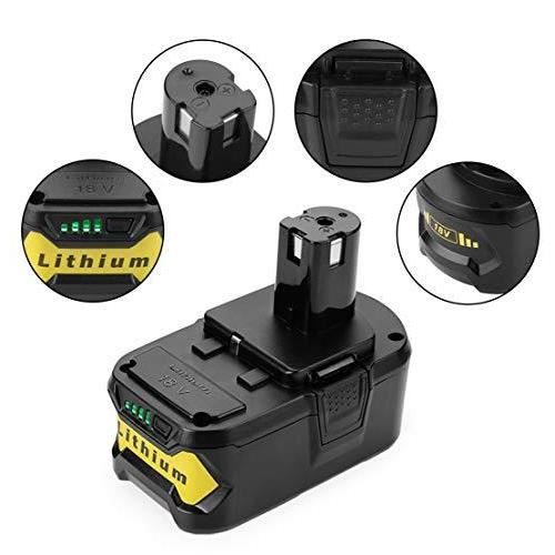 P117 Chargeur de batterie double port pour Ryobi 12 V-18 V One Plus Li