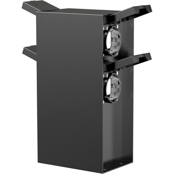 Piquet De Terre Jardin Acier Inoxydable 40cm - Fixation Pour Colonne Prise Ou Luminaire Extérieur