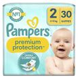 Couches Pampers Premium Protection Taille 2 x30 4kg - 8kg - Confort & Protection-2