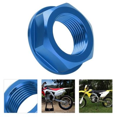 SALUTUYA Écrou d'axe de roue Écrou d'Essieu de Roue Arrière de Moto M22x1.5  Aluminium Remplacement pour Kawasaki auto poignee Bleu - Cdiscount Auto