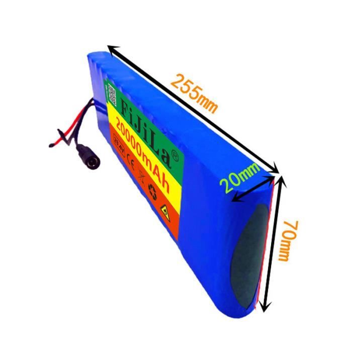 24V/36V/48V 8Ah/10Ah/12Ah/15Ah/20AH Batterie Rechargeable Étanche