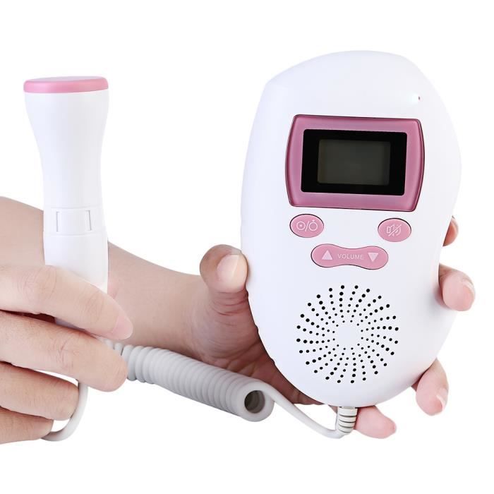 Fœtal Bébé Battement de Coeur Moniteur,Amplificateur sonore qui permet d' écouter les battements du cœur du bébé pendant la grossesse - Cdiscount  Santé - Mieux vivre