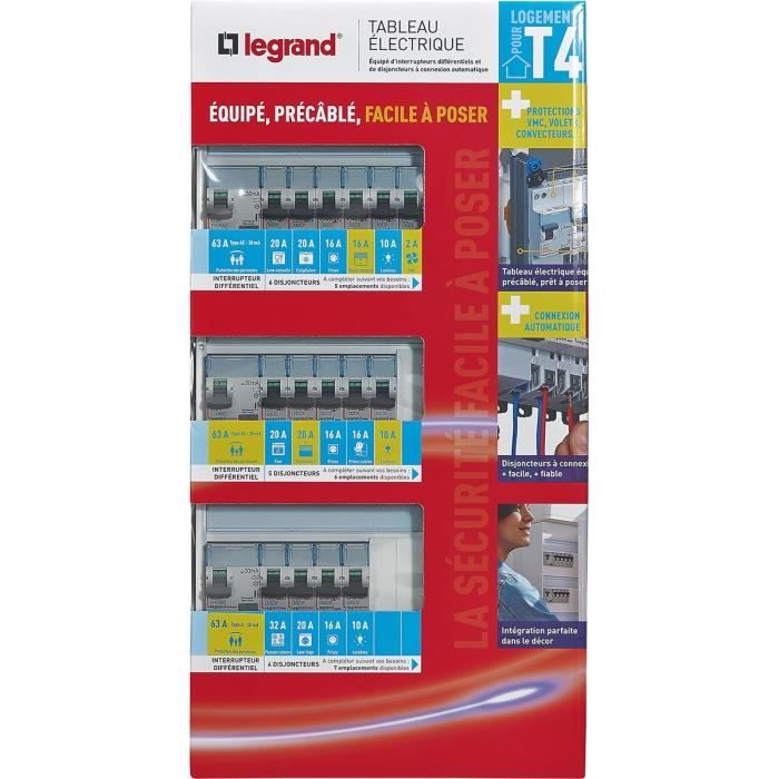 Tableau Electrique Legrand T4