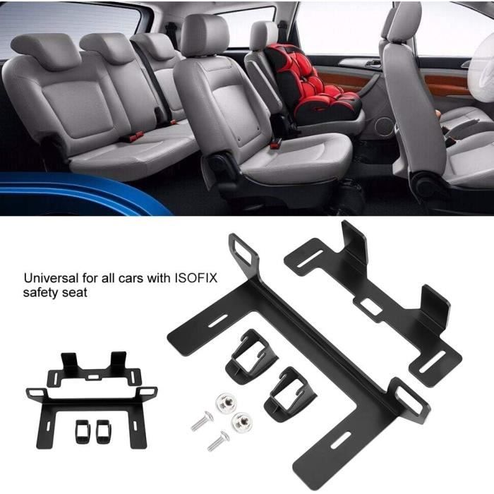 Kit de montage ISOFIX universel pour siège arrière de voiture pour enfant -  Achat / Vente siège auto Kit de fixation ancrage - Cdiscount
