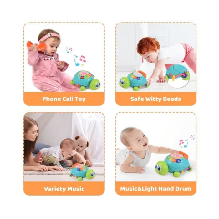 Joozmui Jouet eveil bebe 3 6 9 12 mois, Jouet bebe 1 an jeux montessori bebe