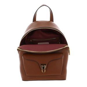 SPIKES & SPARROW Sac à dos marron en cuir pour femme - Bronco Backpack Brandy 115543 marron - Bagagerie - Maroquinerie