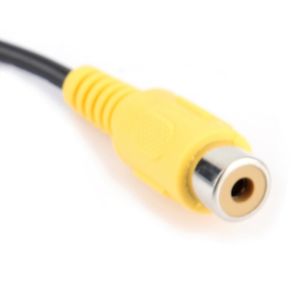 Câble Vidéo RCA Double Blindage Premium - Rallonge AV Avec Prise Jaune Femelle Pour Caméra De Recul, Moniteur Et Systèmes AV - Signal Ultra Stable