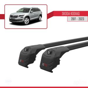 Protection Seuil De Coffre Pour Skoda Kodiaq NS7 (2017-2025) - Inox Brossé - Contre Les Rayures, Pose Facile Sans Perçage - 7