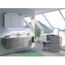 Meuble Suspendu Salle De Bain Double Vasque Cassca 153 Noir Mat Meuble Suspendu Salle De Bain Double Vasque Cassca 153 Noir Mat