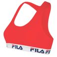 Brassière de sport FILA Fila-2 pour femme - Taille XS - Rouge-0