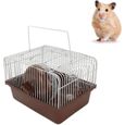 NEUF Cage pour hamsters souris petits rongeurs dim. 23x17x16cm DQ FRANCE-0