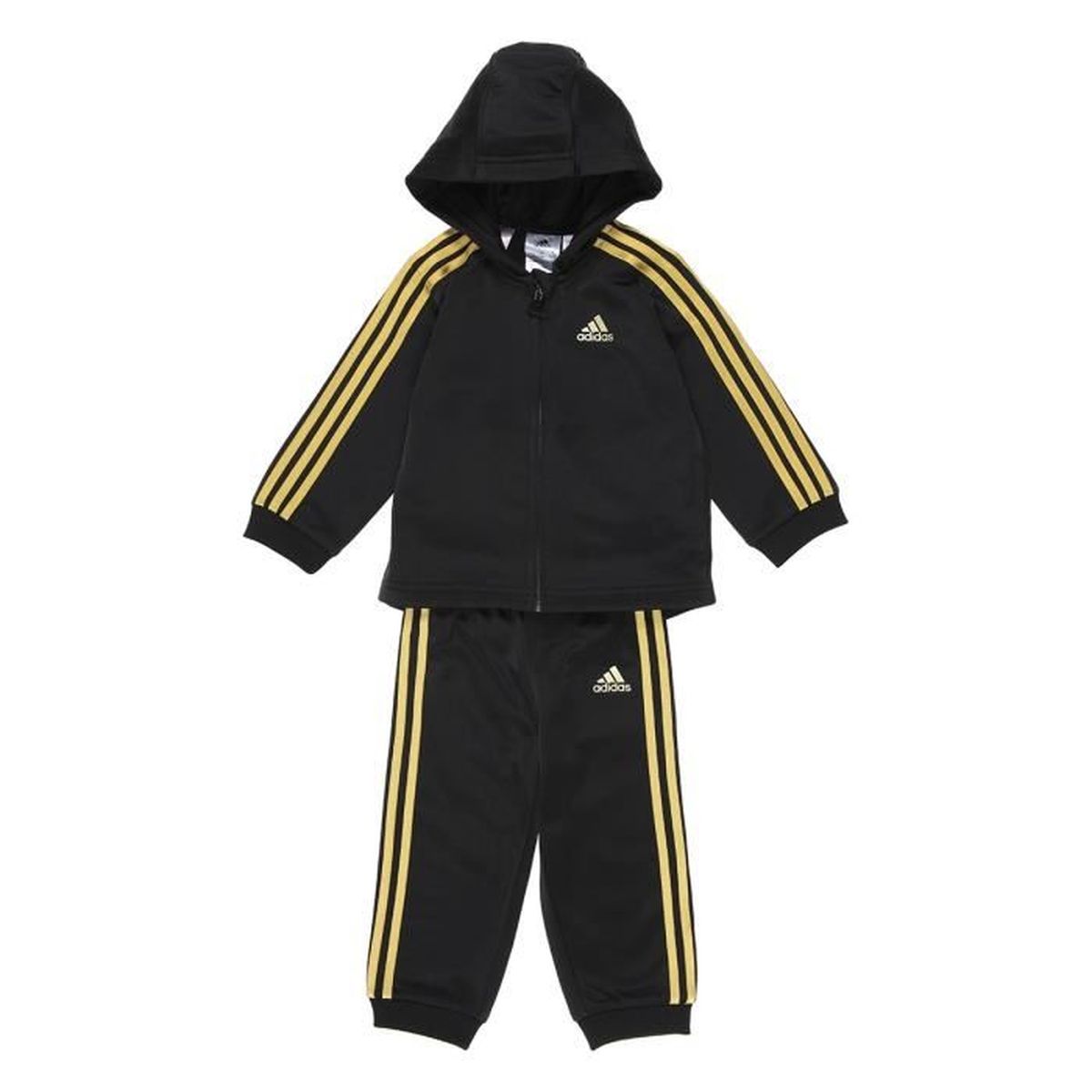 ensemble adidas femme noir et or
