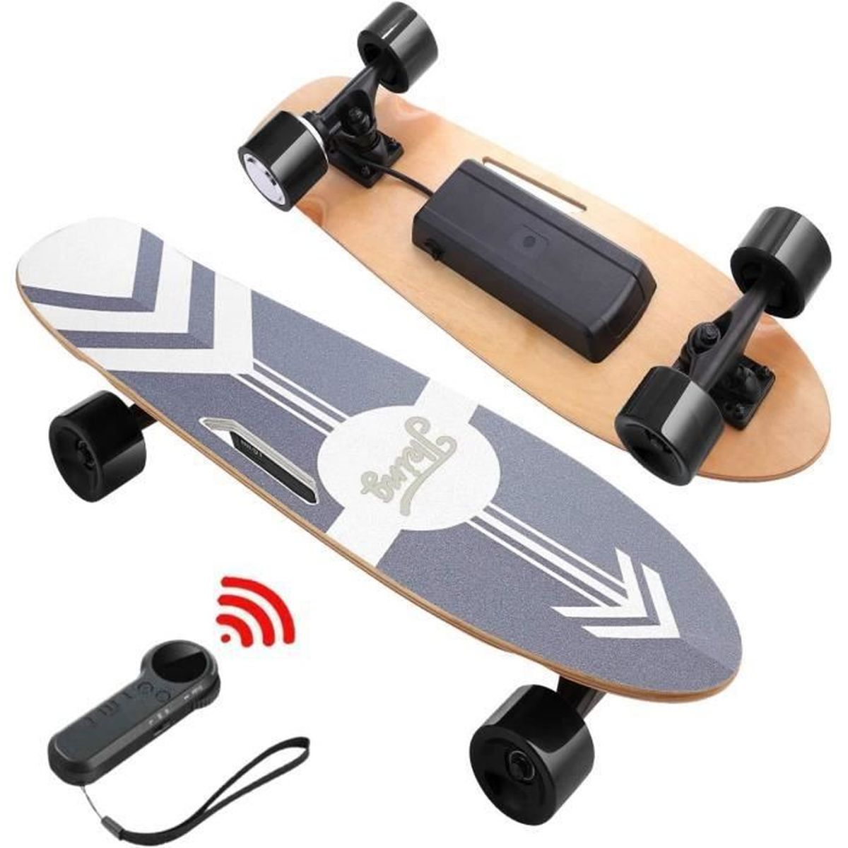 Support Mural Pour Skateboard - En Acrylique épais, 2 Pièces Incluses - Parfait Pour Ranger Skate, Longboard Et Planches - 2