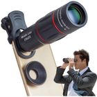 AIHONTAI objectif de téléphone portable 18X, télescope, Zoom, pour iPhone, Samsung, Smartphones, clip universel, objec