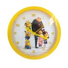 Horloge Minions - MINIONS - Jaune - Pour apprendre l'heure - Diamètre 25 cm