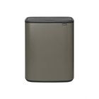 DIAMWOOD EXPERT EN EQUIPEMENT Brabantia - 223068 - Poubelle Bo Touch Bin, 60L , Platinum 223068
