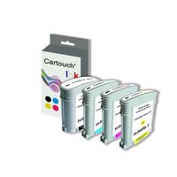 Cartouch'Ink - Pack 4 Cartouches d'Encre Compatibles HP 940XL - Couleurs Black, Cyan, Magenta, Yellow
