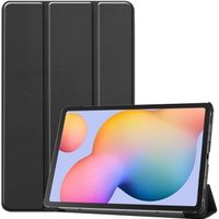 Coque Samsung Galaxy Tab S6 Lite Housse (2020 SM-P610- SM-P615) Tablette Étui de Protection avec Support Anti Choc Mince -noir