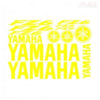 13 stickers FZ6 – JAUNE – YAMAHA sticker FZ 600 FZS S - YAM416