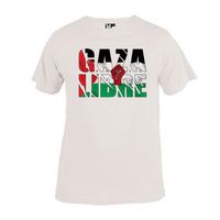 Gaza libre t-shirt anti colonisation - tee shirt enfant Palestine