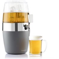 Distributeur de bière 4L - InnovaGoods - Distributeur de boissons Ball avec réfrigérant - Gris - Mixte