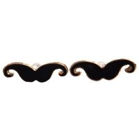 TD® 2 pcs Boucles d'oreilles de style de Moustache Accessoire bijoux boucles oreilles en métal
