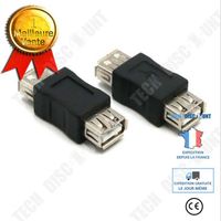 TD® Raccord USB Relier Câbles Liaison Périphériques Vitesse Connexion Amélioration Transfert Partage Raccordement Appareils