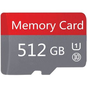 Carte mémoire Micro SD Haute Vitesse 128/256/400/512/ 1024 Go conçue pour Smartphones Android tablettes Classe 10 Carte mémoire SDXC avec Adaptateur 1024GB 