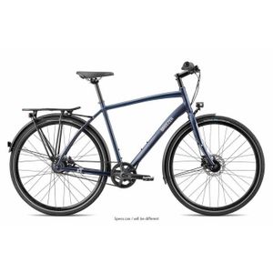 VÉLO DE COURSE - ROUTE Vélo Breezer Beltway 8+ 2022 - bleu nuit/noir - 50 cm