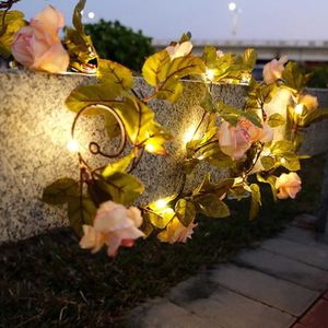 GUIRLANDE D'EXTÉRIEUR Solaire Fleur Fée Guirlandes Lumineuses, Artificie