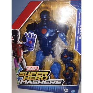 FIGURINE - PERSONNAGE Figurine Marvel Super Hero Mashers - Iron Man Furtif Bleu
