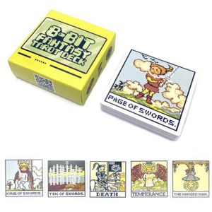 CARTES DE JEU Carte de jeu de Tarot fantaisie 8 bits, Pour début