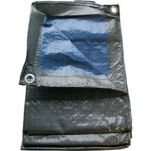 Bâche de protection coton doublure plastique Diall 3,67 x 2,74 m