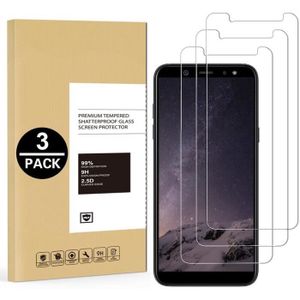 TECHGEAR [2 Pack] Galaxy A6 Verre, Protecteur d'Écran Original en Verre  Trempé Compatible pour Samsung Galaxy A6 2018 (Séries SM-A600) : :  High-Tech