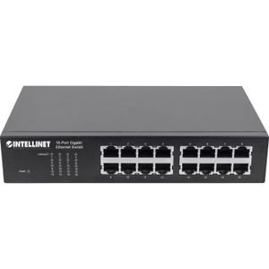 SWITCH - HUB ETHERNET  Switch réseau RJ45 Intellinet 561068 16 ports 1 Gbit-s