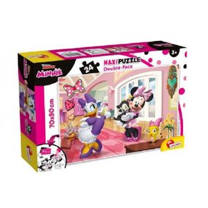 PUZZLE Puzzle Minnie Disney double-face 24 pièces - Lisci