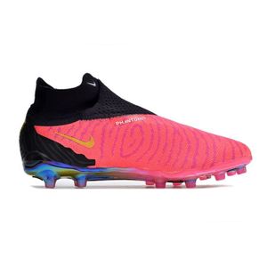 CHAUSSURES DE FOOTBALL Chaussures de football Nike Phantom GX Elite AG pour Homme/Rose Noir