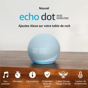 ENCEINTE NOMADE Nouvel Echo Dot (5e génération, modèle 2022) avec 