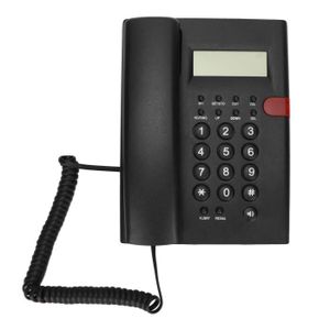Téléphone fixe SURENHAP Téléphone de bureau K010A-1 Téléphone fil