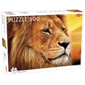 PUZZLE Puzzle 500 pièces - TACTIC - Lion africain - Anima