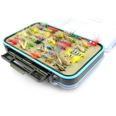Kit De 153 Leurres De Pêche à La Mouche – Boîte Assortie Streamers, Nymphes, Sèches, Pour Truite, Panfish