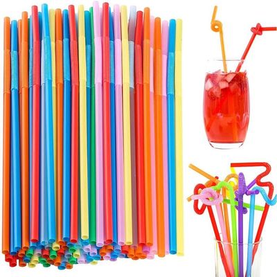 Lot De 15 Pailles Réutilisables 2 En 1, Cuillères Colorées En