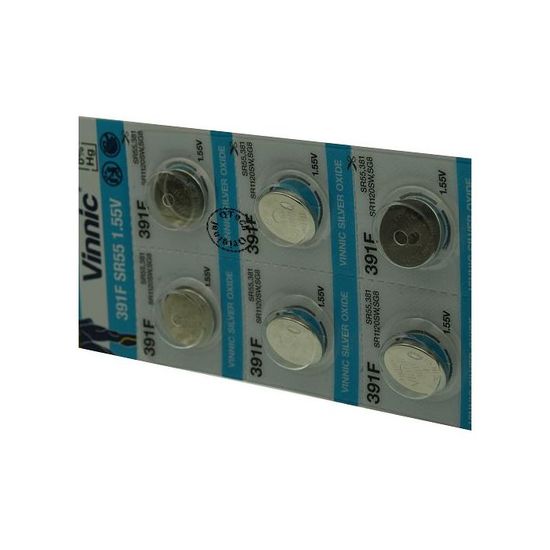 Lot De 10 Piles Rechargeables Vinnic NiMH - Format L1154 / PVL1154F - Compatible Maxell - 1000 MAh