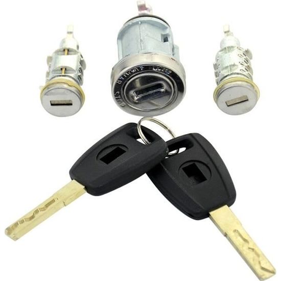 Pro-Plip Kit Serratura 4 Barre Compatibile Con Renault Megane, Scenic, Clio 2, Master, Thalia E Opel Movano – 7701472806 Con 2 Chiavi
