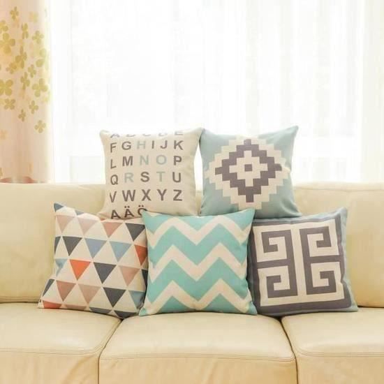 Formule lin coton fashion Throw Taie d'oreiller Housse de Coussin Maison Canapé Décor Formule lin coton fashion Throw Taie d'oreiller Housse de Coussin Maison Canapé Décor